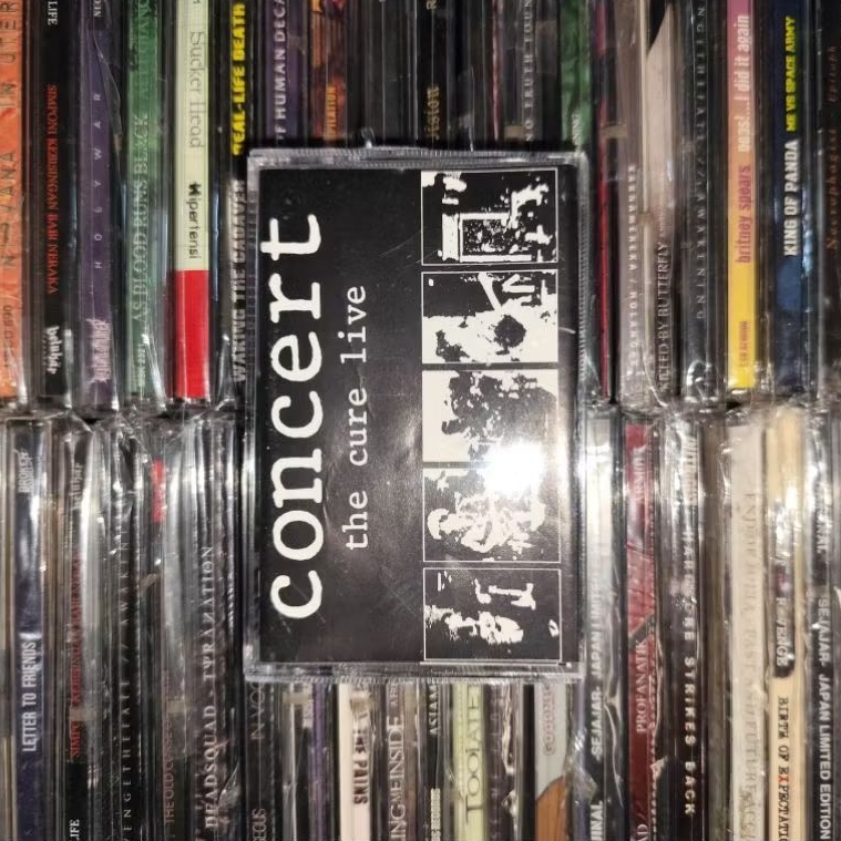 Kaset The Cure - Concert : The Cure Live