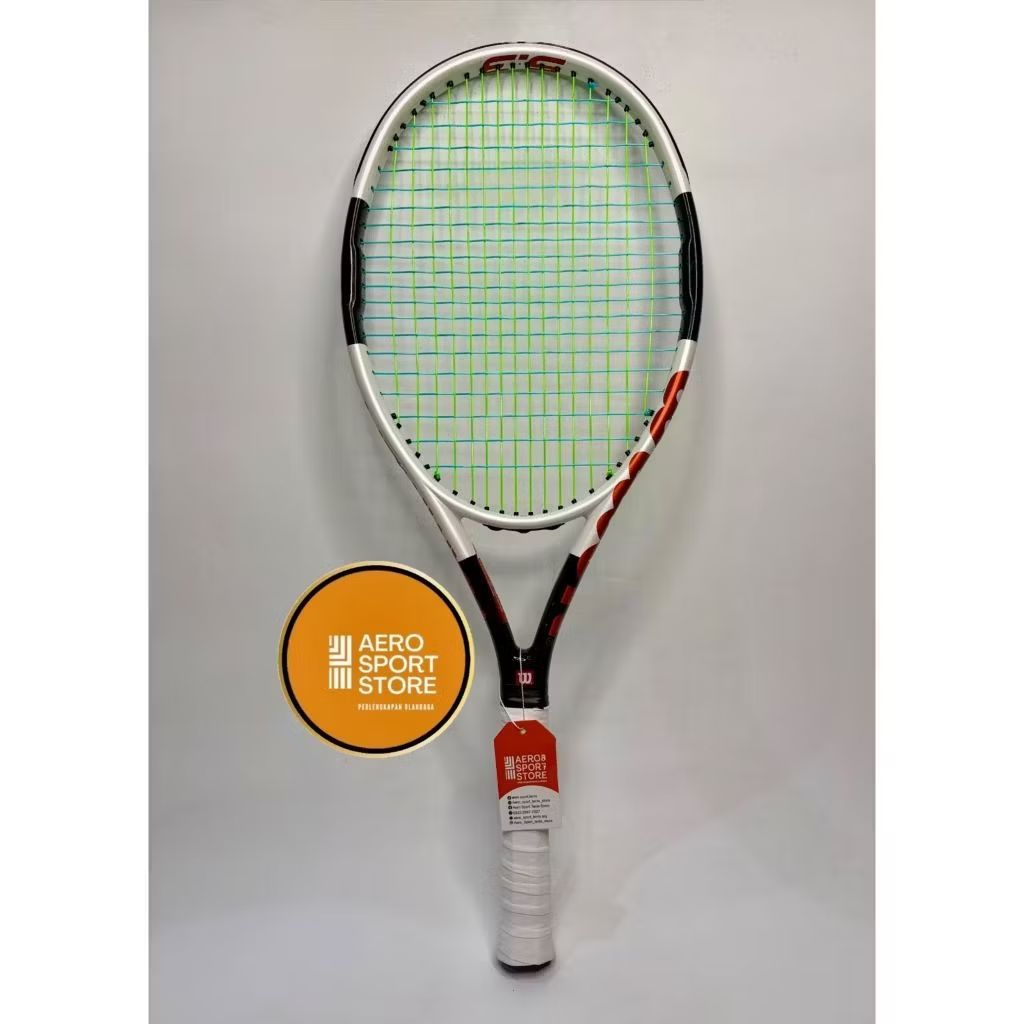 [ RAKET TENIS SECOND WILSON HYPER HAMMER 5.3 OVERSIZE / 256 Gram - 110 in ]