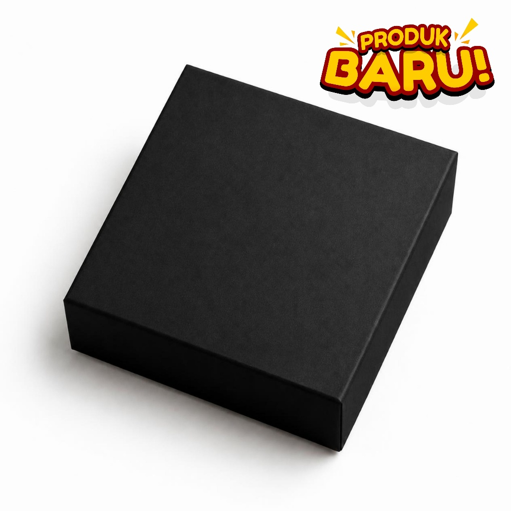 BOX KEMASAN HITAM | CUSTOM DESAIN & ISI | BOX PACKAGING SERBAGUNA