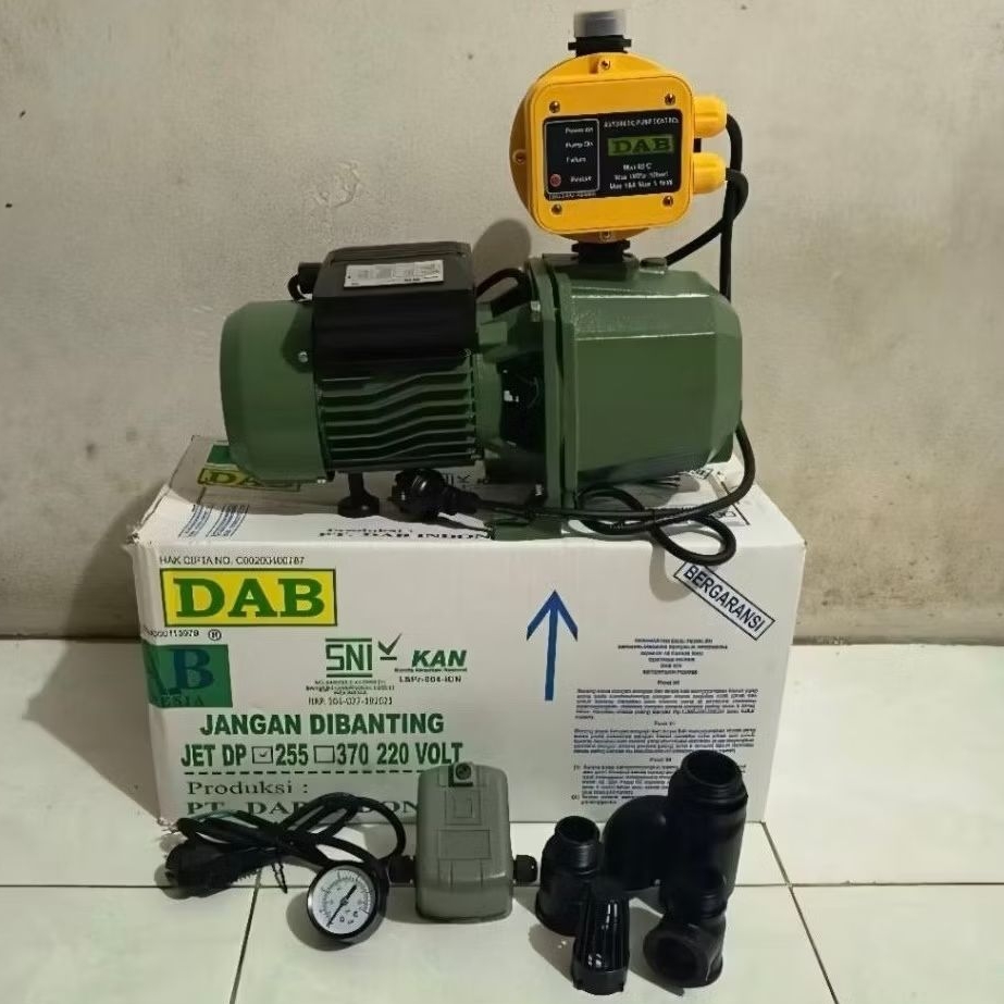 DAB Pompa Air Jet Pump DP-255Watt| Pompa Air Jet Pump DAB Indonesia - Manual