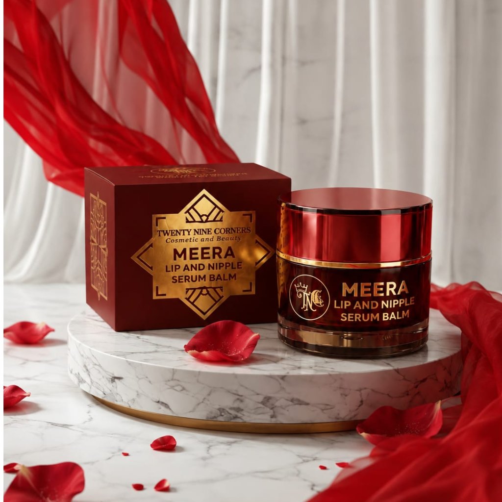 Meera Lip & Nipple Serum Balm - Serum Pencerah alami untuk bibir dan nipple