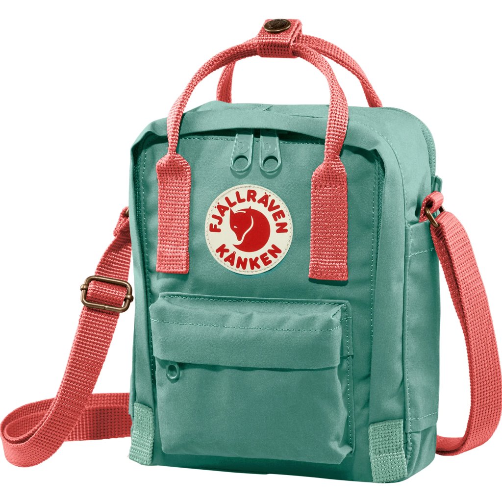 TAS SELEMPANG TRAVEL POUCH SLING BAG ORIGINAL FJALLRAVEN KANKEN SLING GREEN PINK