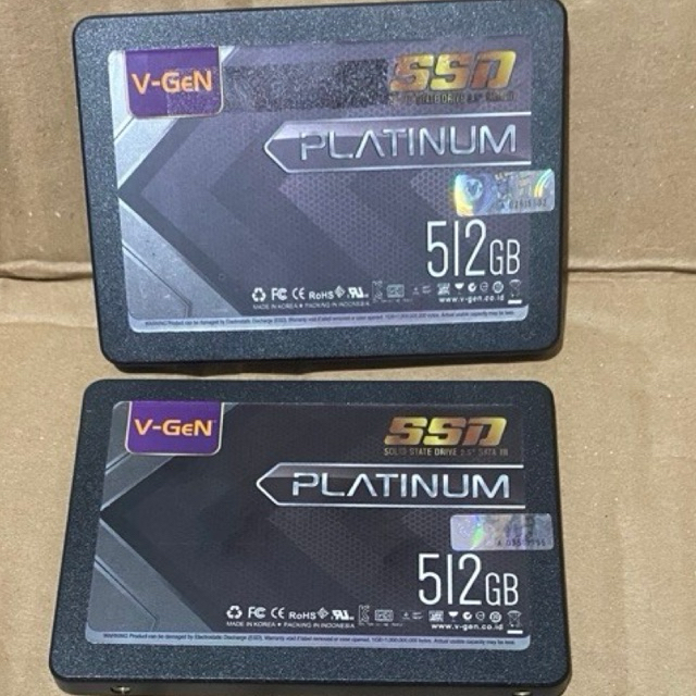 Ssd Sata 512gb Merk V-Gen Second