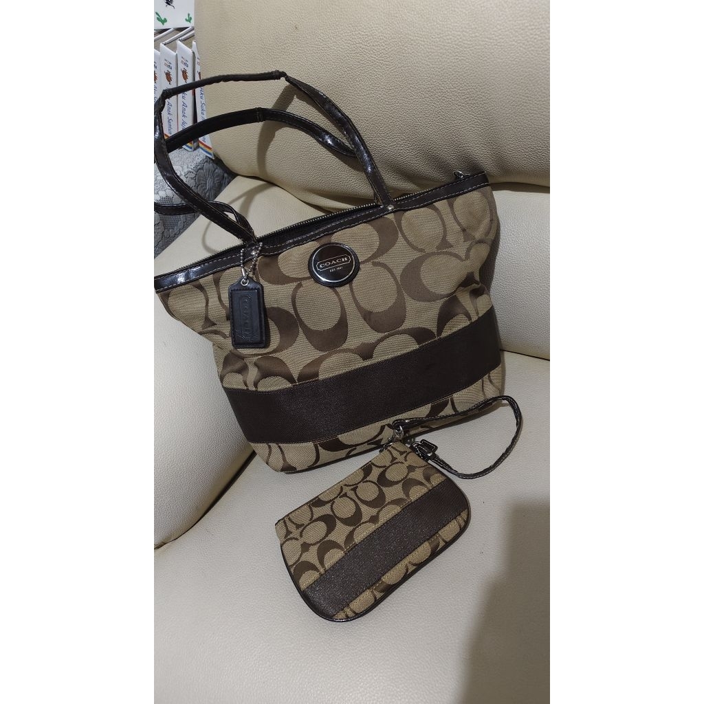 Coach Preloved Tote Bag