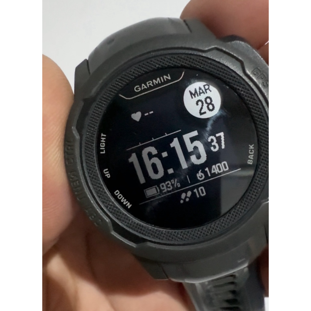 GARMIN Instinct 2S Second Kondisi Mulus Baterai Aman Kompatibel Jam Cas bekas