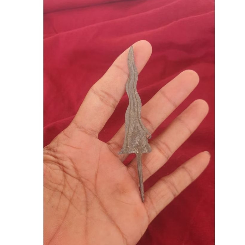 keris mini keris berpamor asli