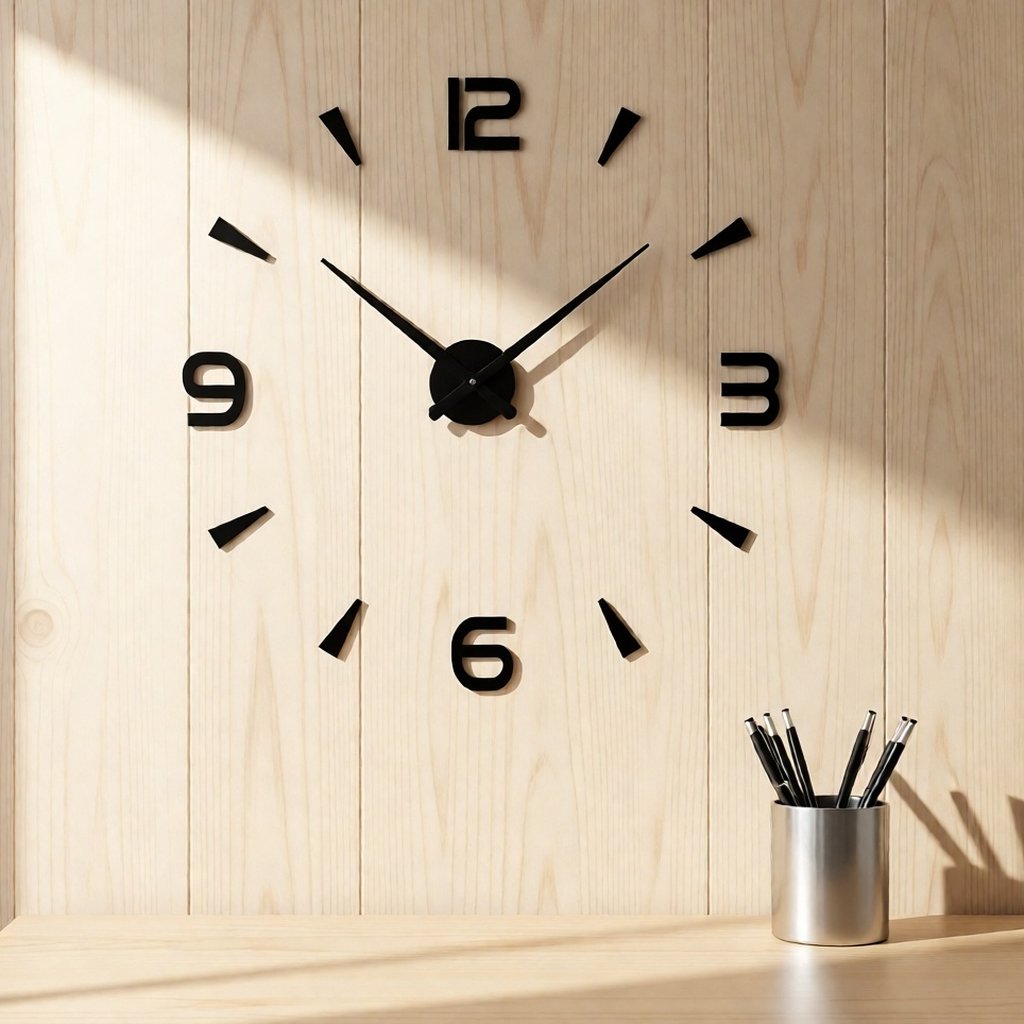 JAM DINDING JAM ESTETIK JAM TEMPEL DINDING 3D