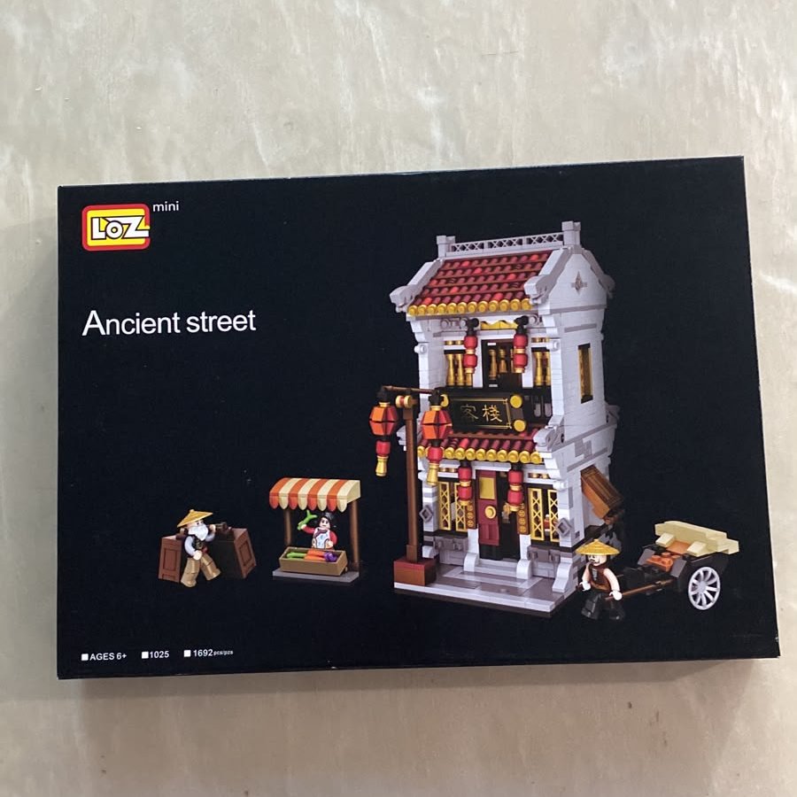 LOZ Mini Ancient Street 1025 Inn