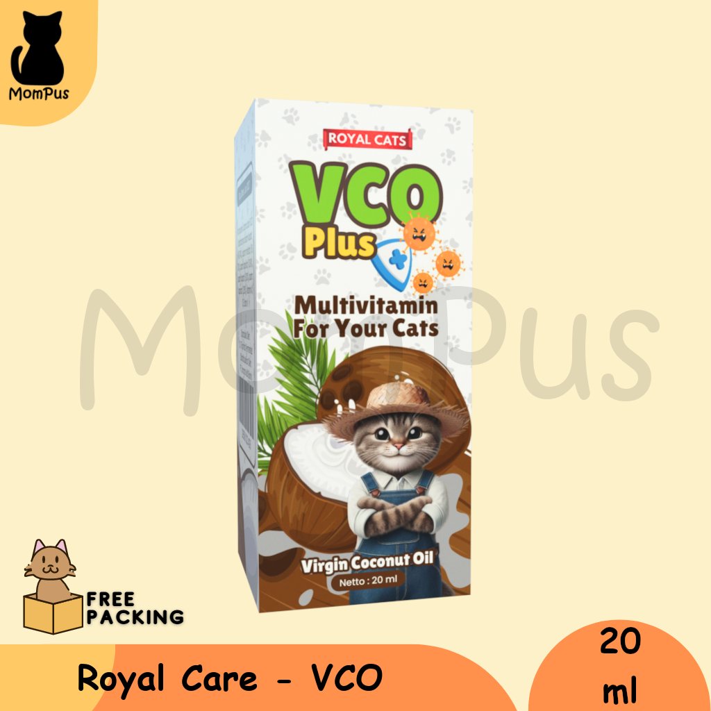 Royal Care Virgin Coconut Oil VCO 20ml untuk Kucing Anjing