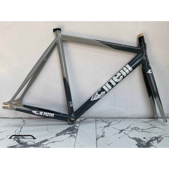 Frameset Cinelli Mash OG Benny Gold size 53 include headset Columbus & seatclamp Cinelli