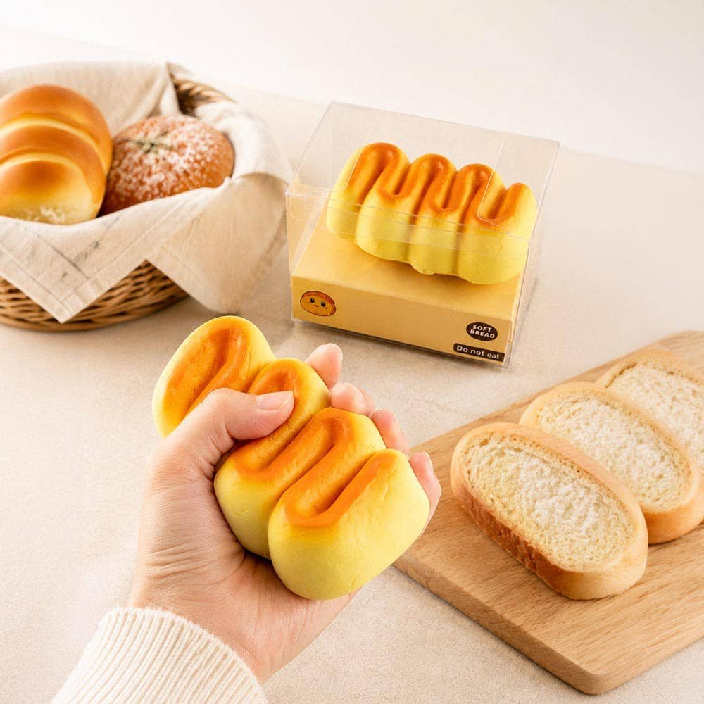 SQUEEZE TOY{STRESS RELIEF BREAD RELIEF ROTI