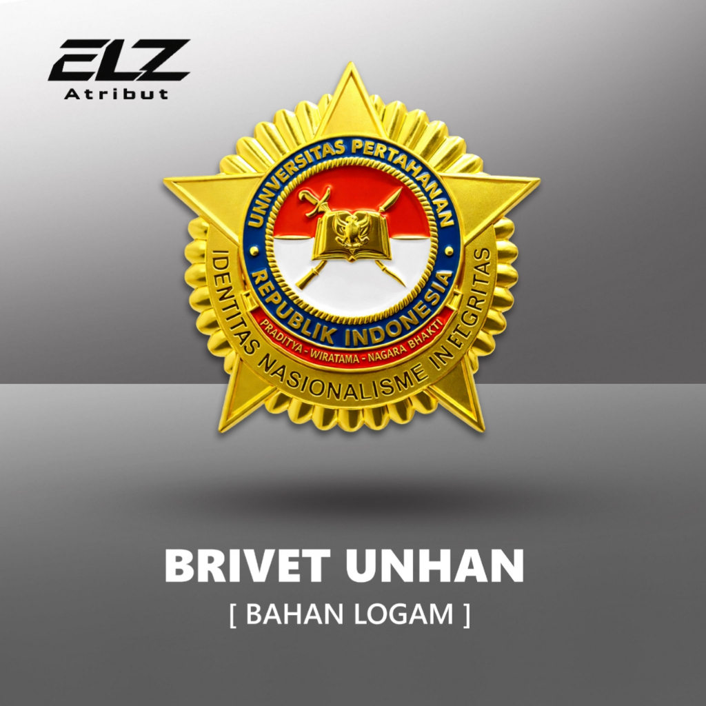 PIN BRIVET UNHAN BAHAN LOGAM BERKUALITAS