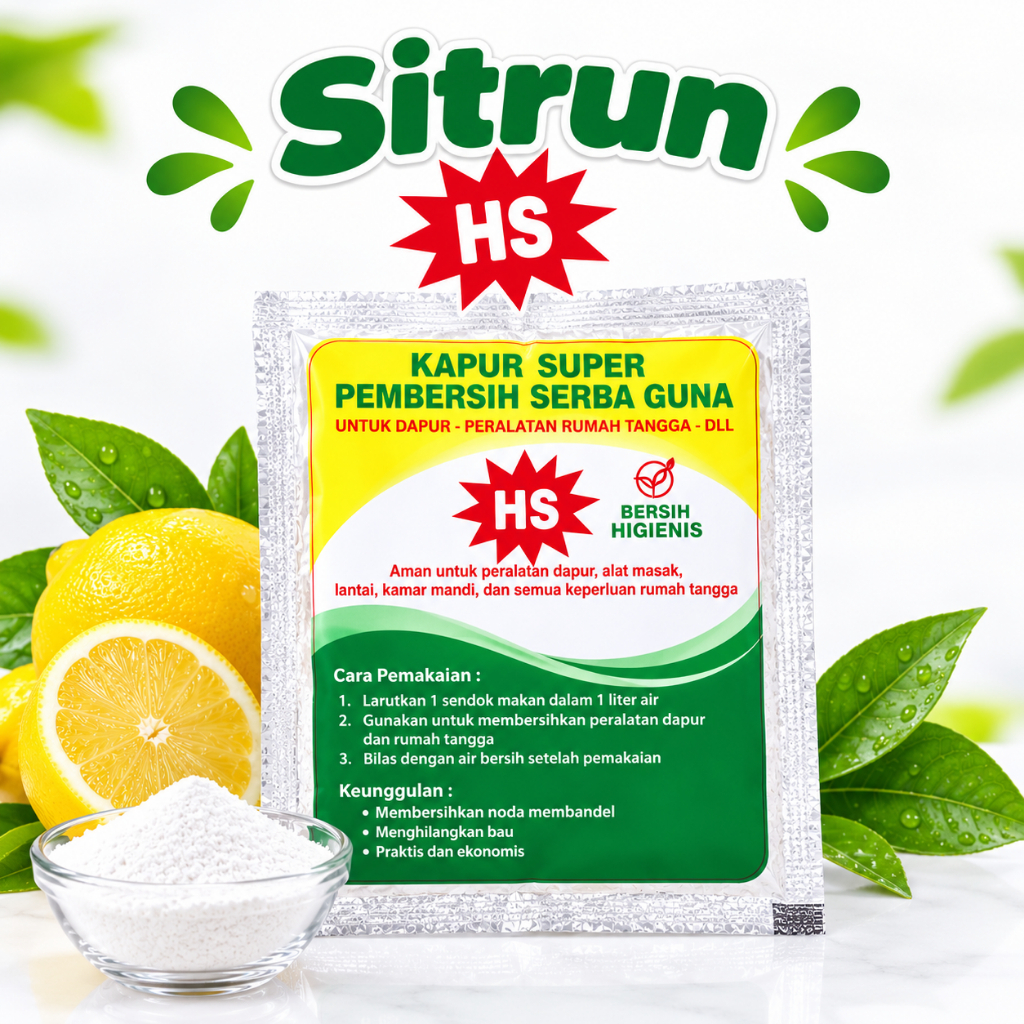 6 RENTENG (72 SACHET) SITRUN HS CITRUN HS