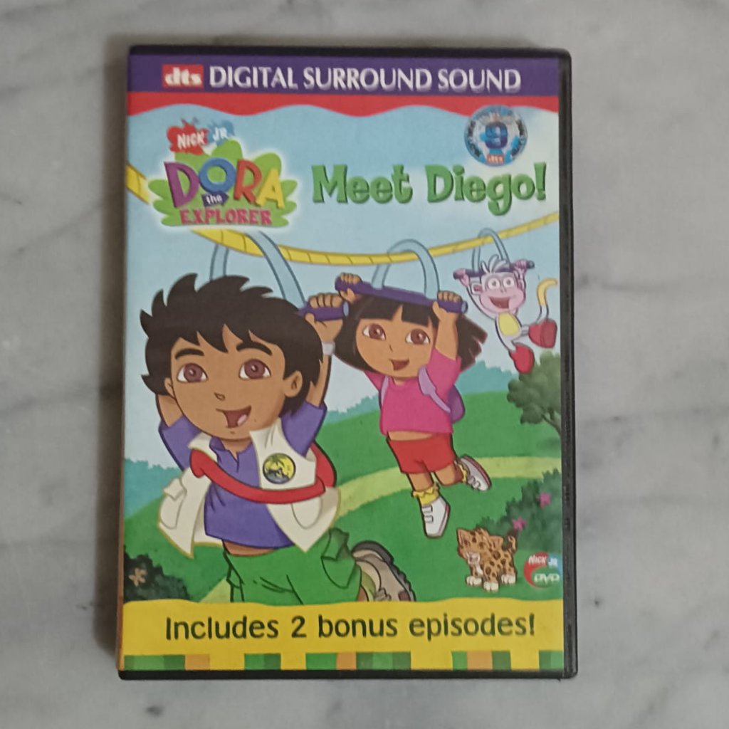 VCD DORA EXPLORER Meet Diego  (termasuk 2 bonus episodes )