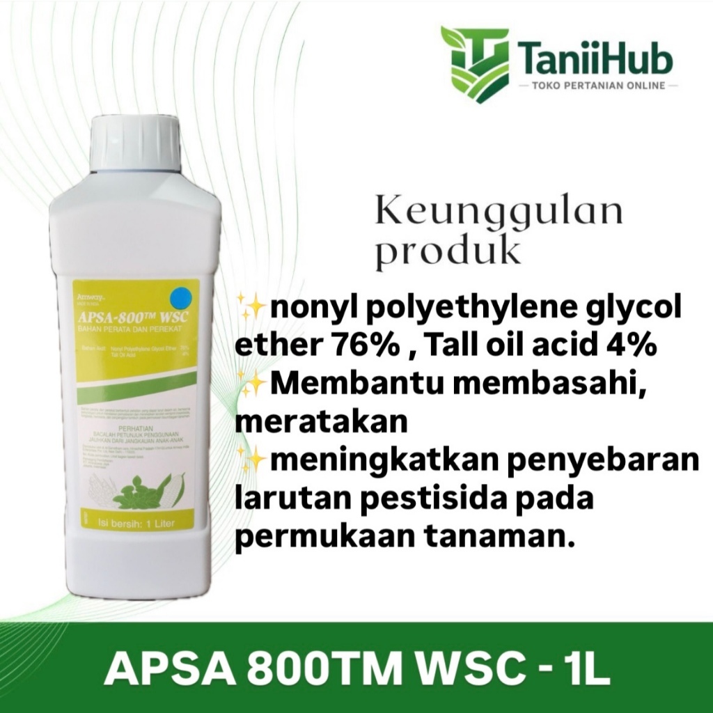 APSA 800 WSC Produk Pertanian 1 L Original AMWAY