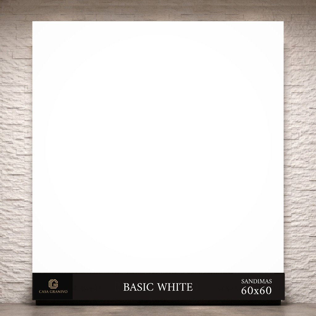 Pasadena Basic White / Glazed Tile By Sandimas Granit / Granite / Polished / Glossy / Matt / Matte L