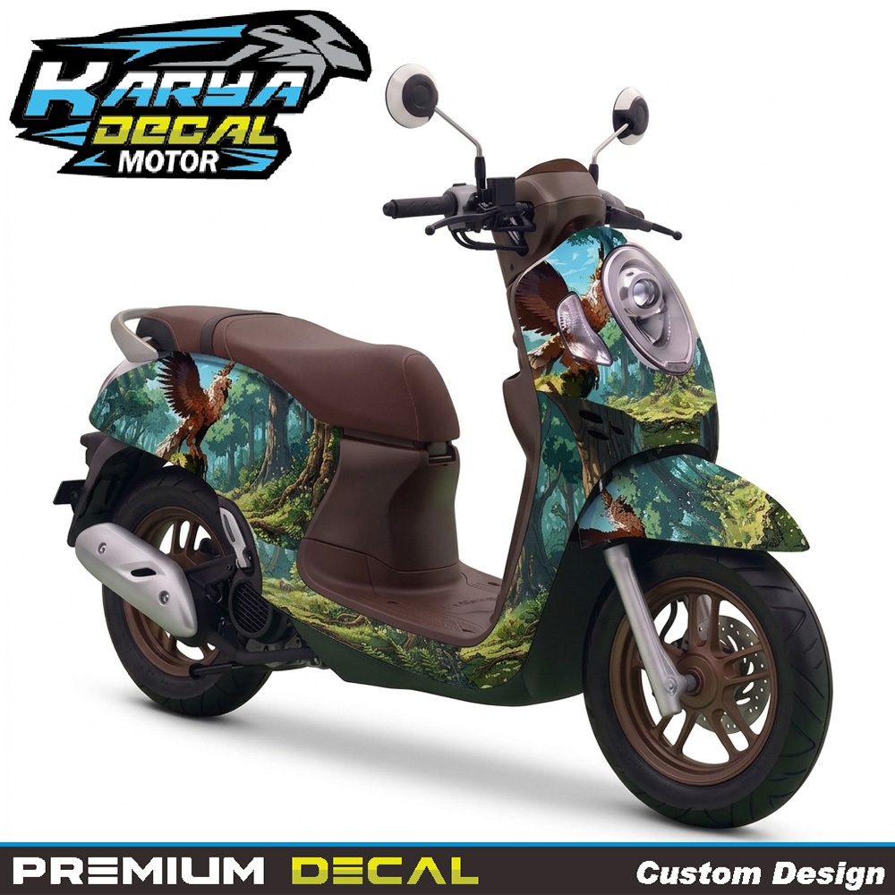 Dekal Sticker Motor SCOOPY 2022