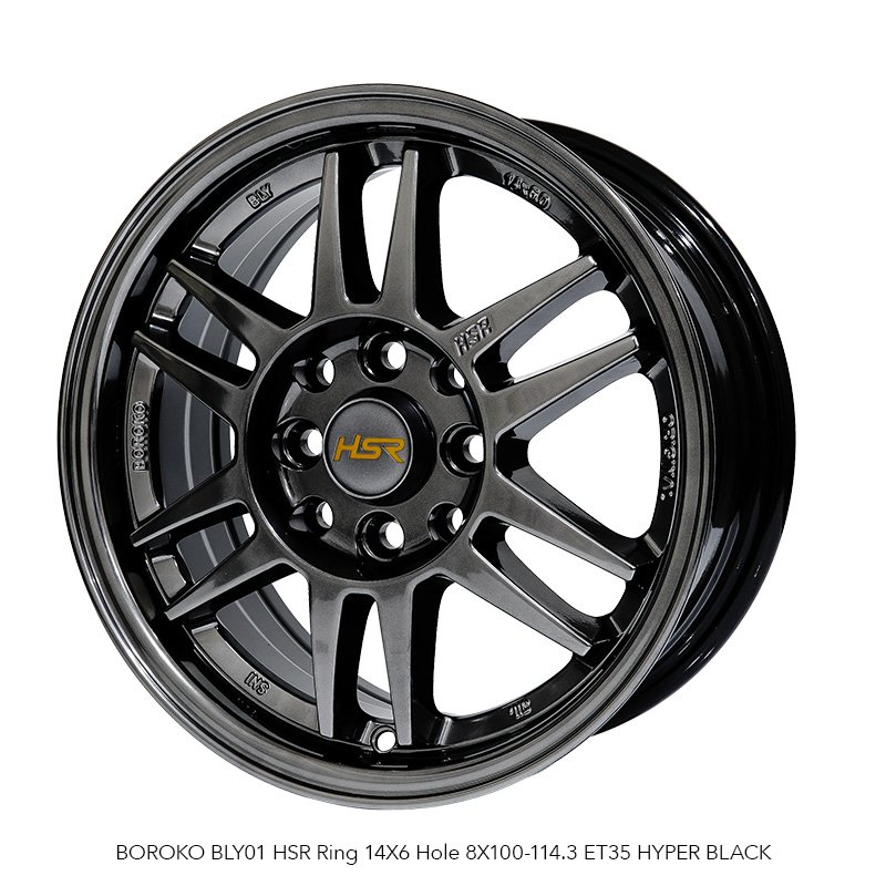 Pelak Mobil R14 Pcd 4x100-114,3 HSR