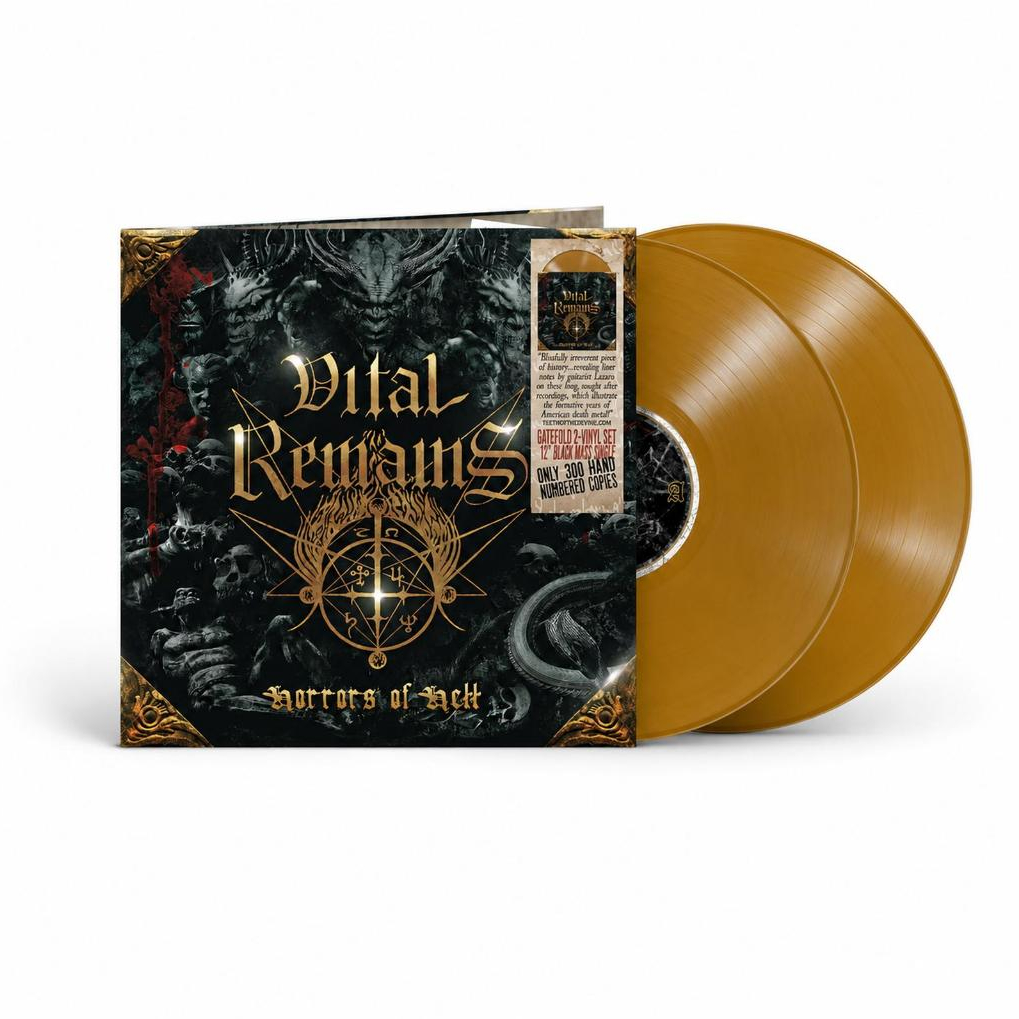 VINYL VITAL REMAINS - HORRORS OF HELL