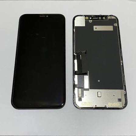 LCD iPhone XR Original Copotan Minus Garis / Bercak / Shadow – Layar Display iPhone XR Kondisi Minus