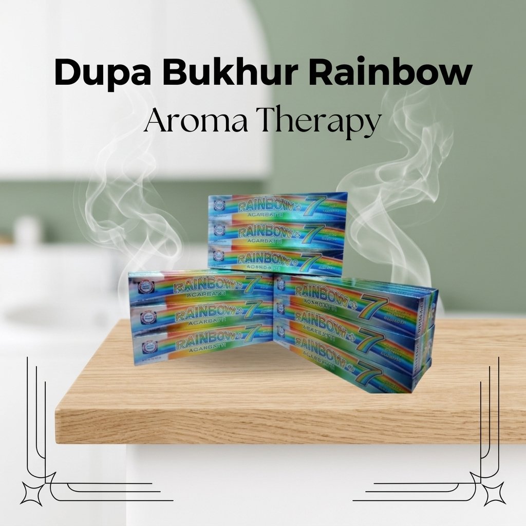 bukhur rainbow agarbatti/bukhur stik/buhur lidi/dupa stik