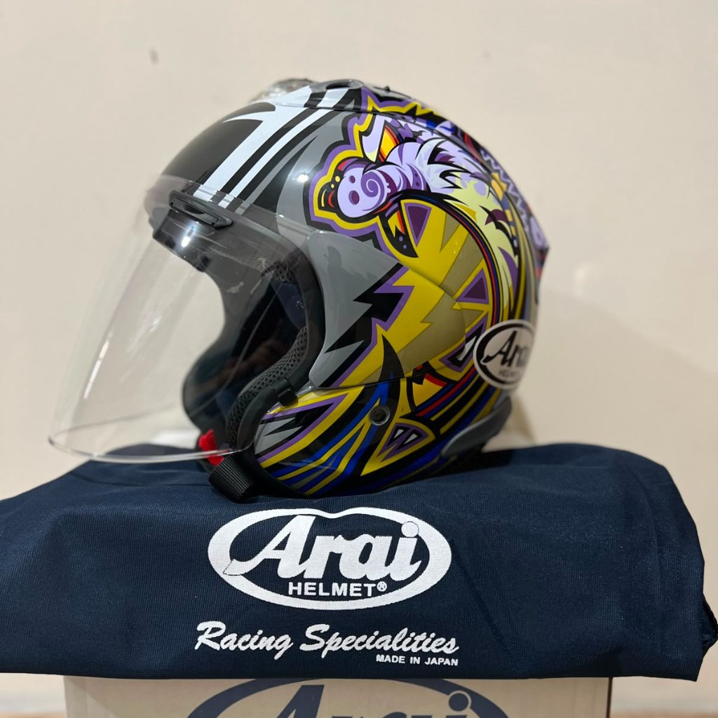 COPY ARAI VZ-RAM VZ RAM NAKASUGUA 4 NAKASUGA4 BARU BUKAN TSR BUKAN SCOTT