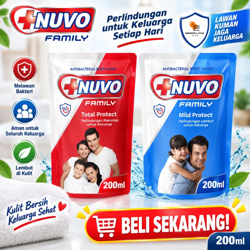 SABUN NUVO CAIR 200ML