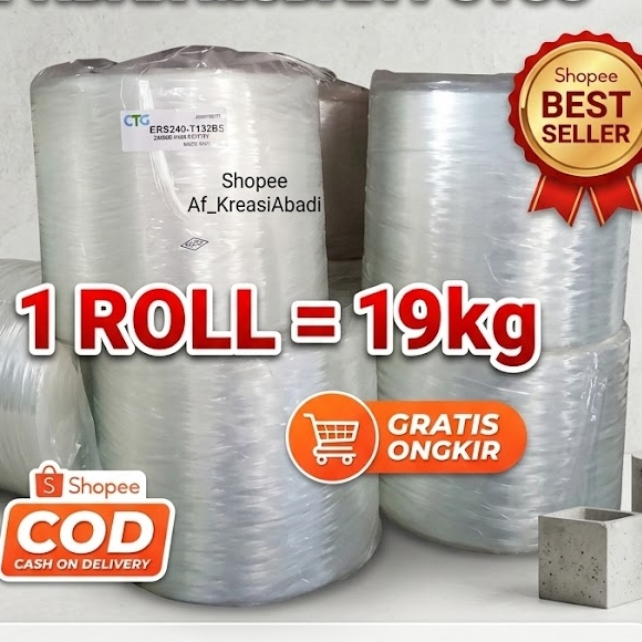 ROVING GRC 1 ROLL GARANSI BERKUALITAS( CTG ER )