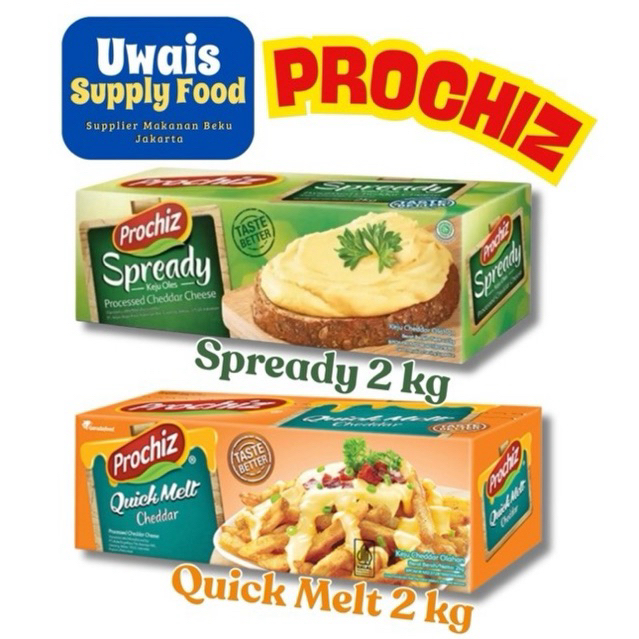 PROCHIZ Keju Oles Spready / Quick Melt 2 kg