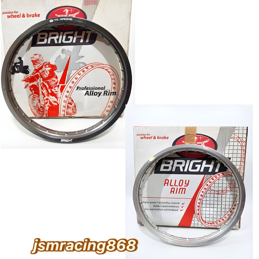 PROMO SALE ALLOY TK RACING BRIGHT 160X17,160X18,140X17