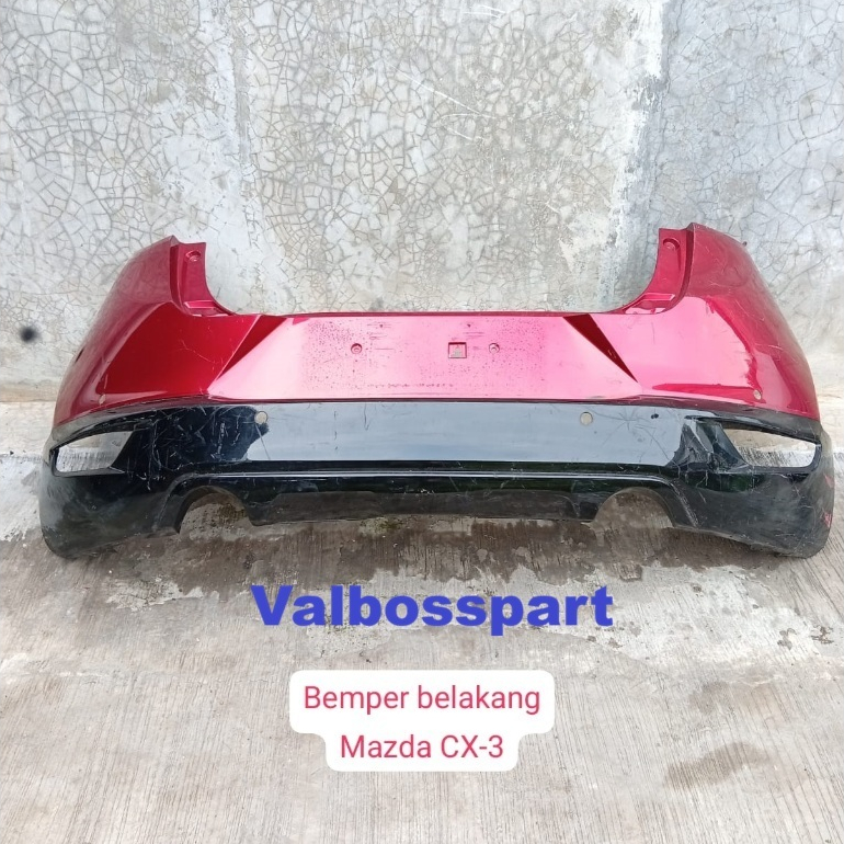 Bemper Bumper Belakang Mazda CX3 CX-3 CX 3 Copotan Original Mines Baret