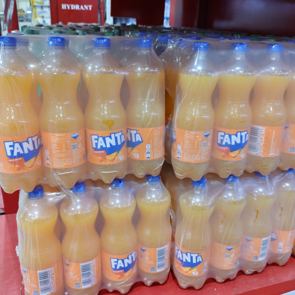 1 KRAT FANTA KEMASAN 1LITER isi 12btl