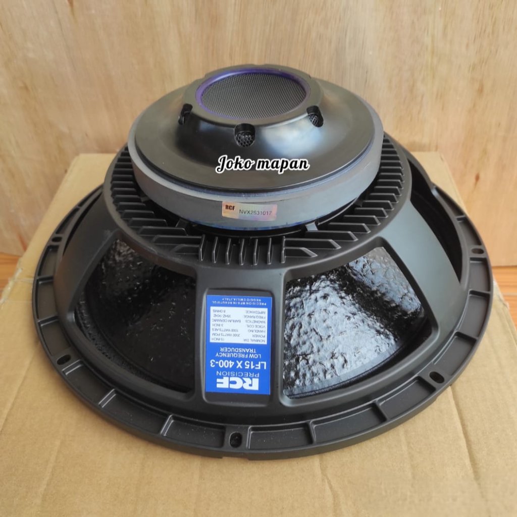 SPEAKER 15 INCH RCF LF 15X400 - 3 INCH LOW 1000 WATT - SPEAKER 15" RCF VC 3 INCH
