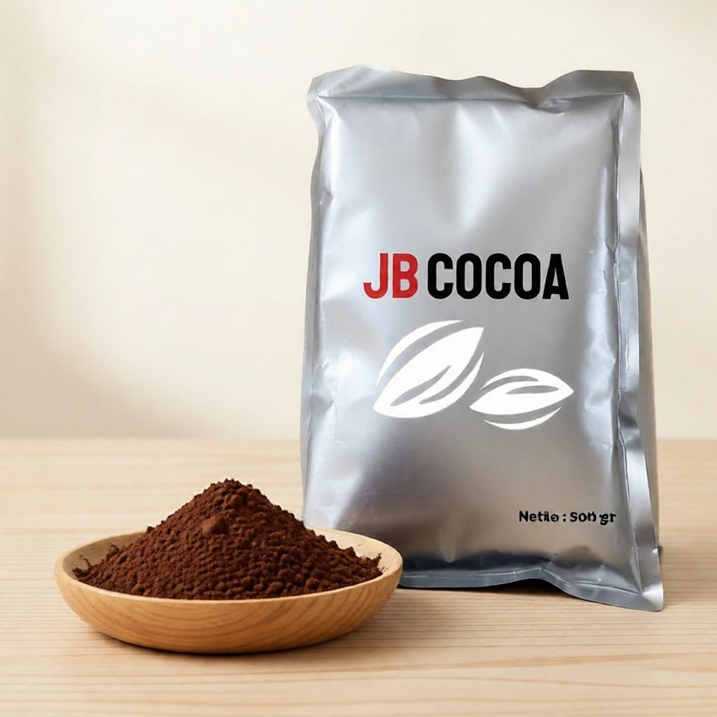 JB Cocoa Dark Coklat JB 550 Coklat Murni Dark 1Kg - 500gr kemasan alu