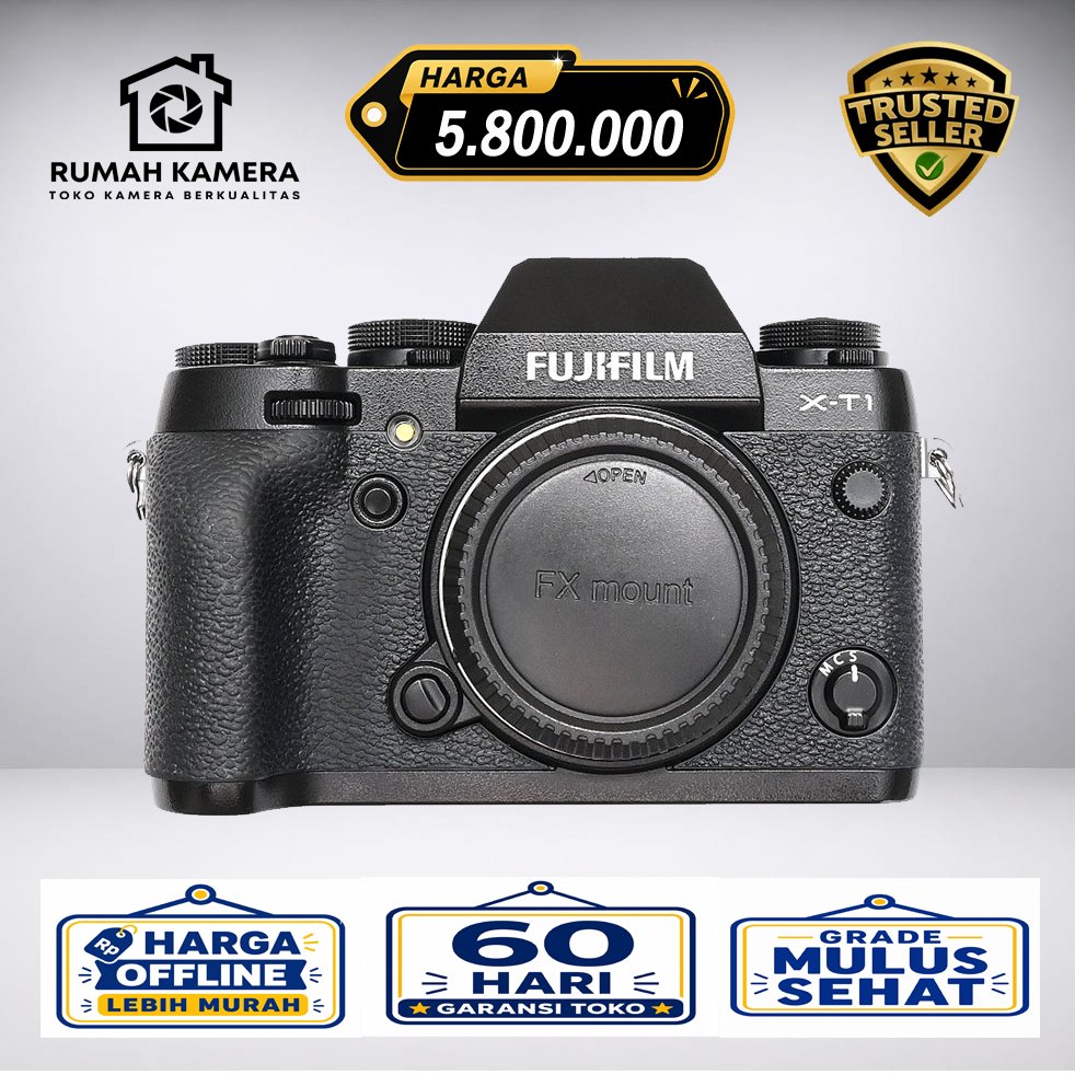 Kamera Fujifilm X-T1 XT1 Body Only Camera Digital Mirrorless