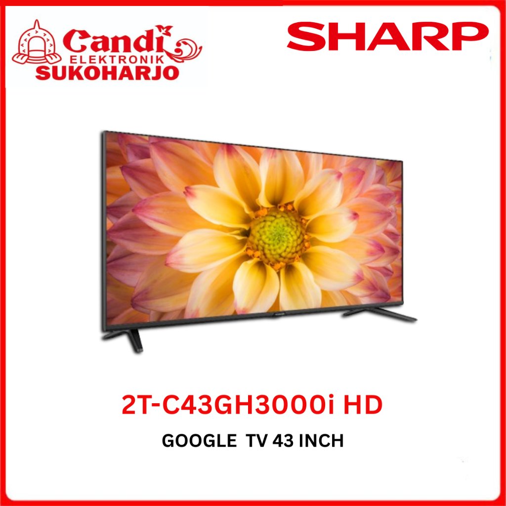 SHARP Televisi LED Digital TV 43 Inci2T-C43GH3000i HD HD