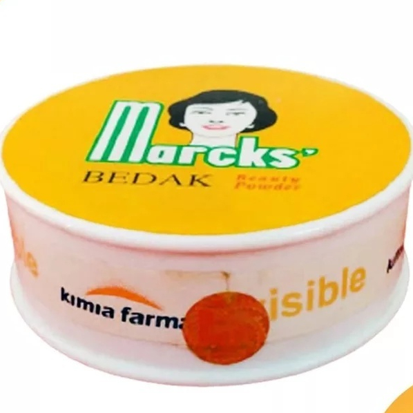 Marcks Bedak Beauty Powder Invisible 40 Gram | KEMASAN REJECT