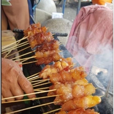 sate lemak sapi jumbo mentah 10 tusuk murah banget