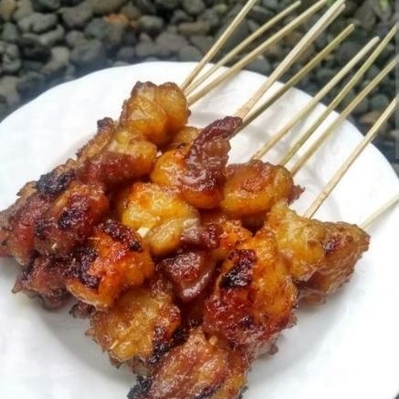 sate lemak sapi jumbo siap bakar 10 tusuk murah baget