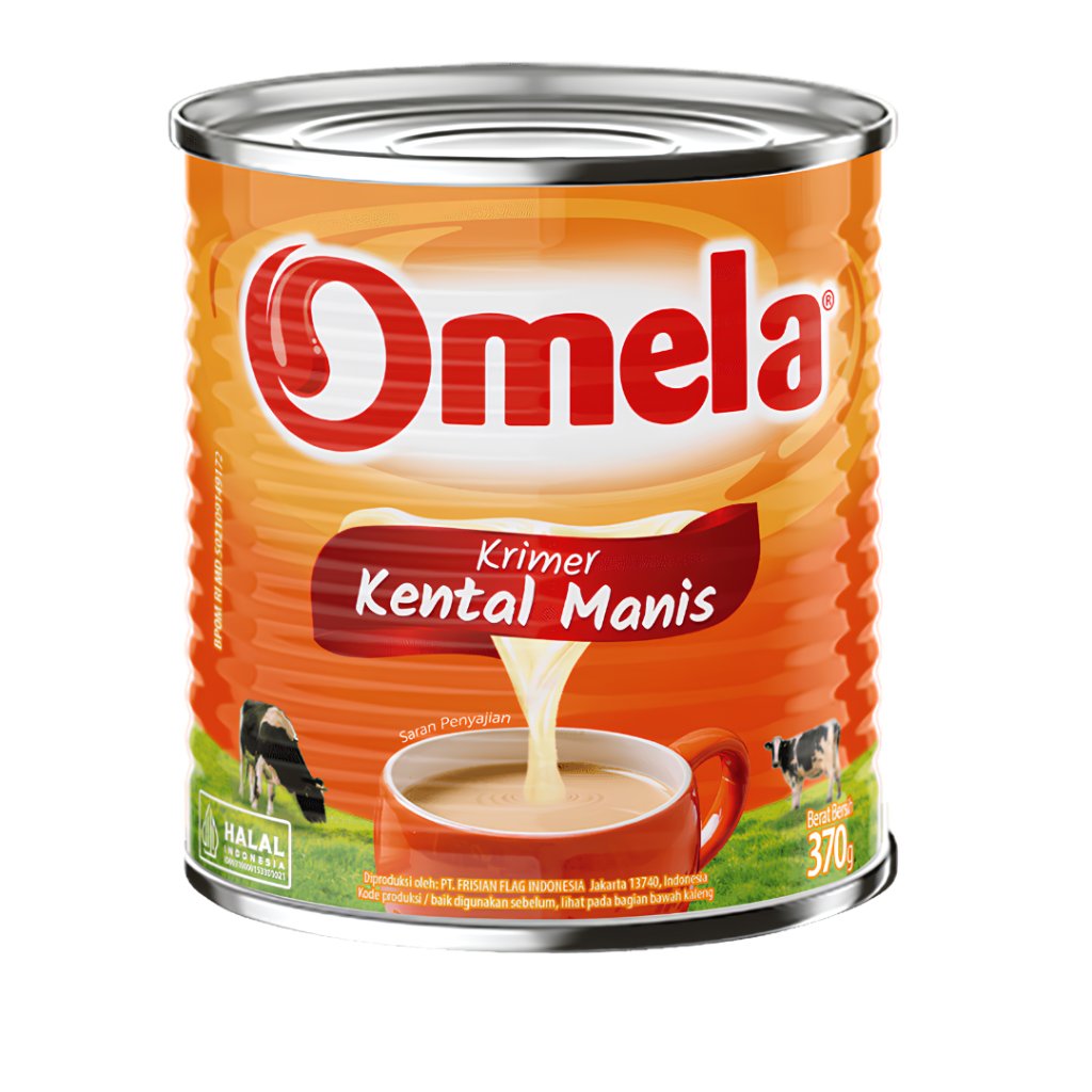 Omela Kaleng 370g Krimer /Susu Kental Manis