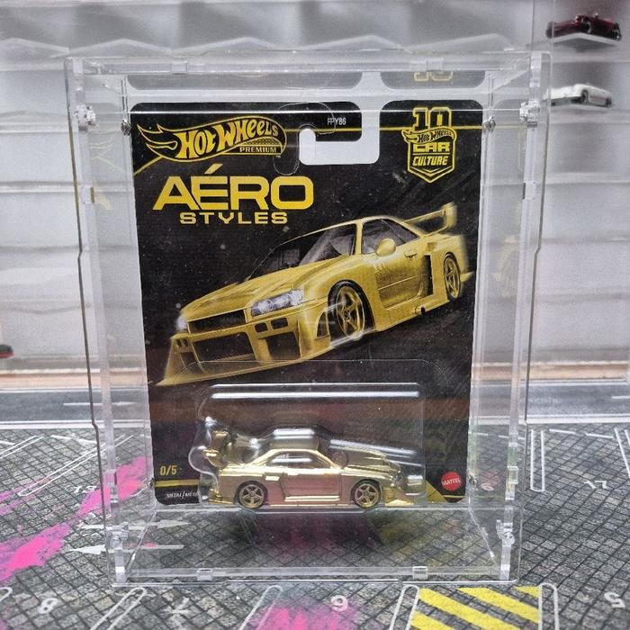 Hot Wheels Hotwheels Premium Car Culture Aero Styles LB ER34 Super Silhouette Nissan Skyline R34 Cha