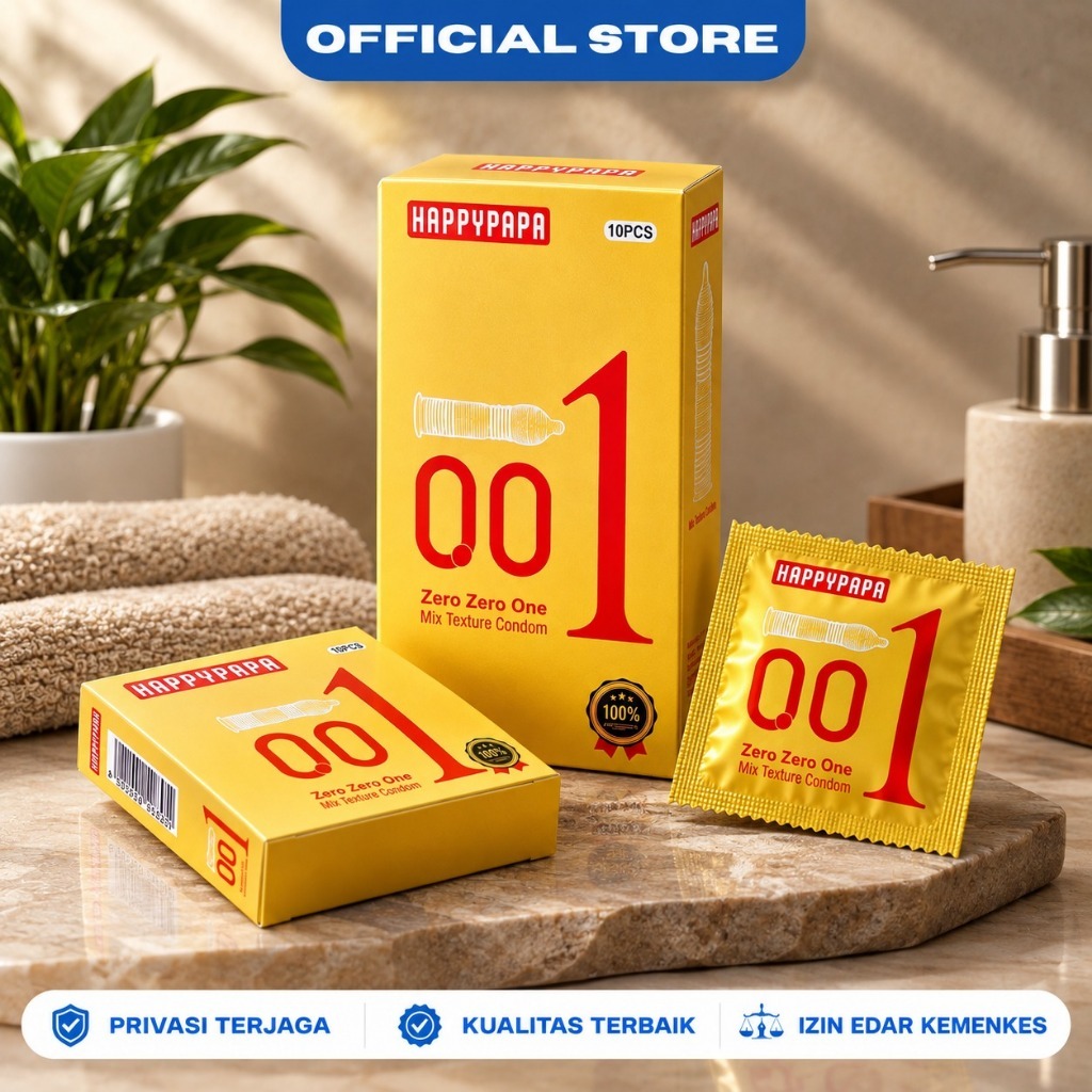Gerigi Pipa Kdm 001 - Happypapa Mix Texture Original Sensation