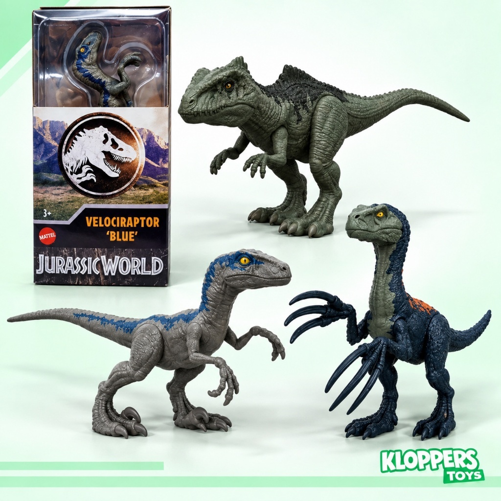 Mattel Jurassic World Dominion Mini Figure Dinosaurus Original - Mainan Edukasi Jurassic World