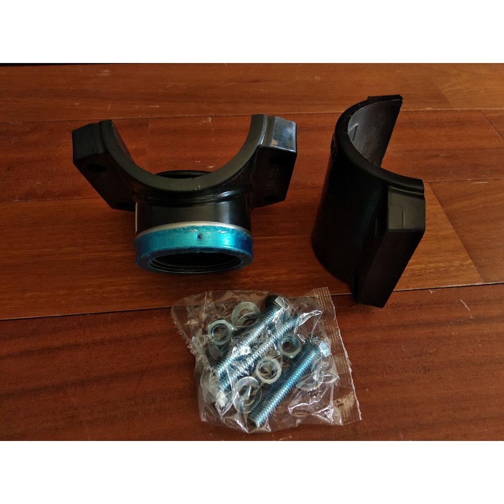 Klem HDPE 25mm X 20mm 3/4 x 1/2 Inch Sadle Clamp Sadel Klem HDPE