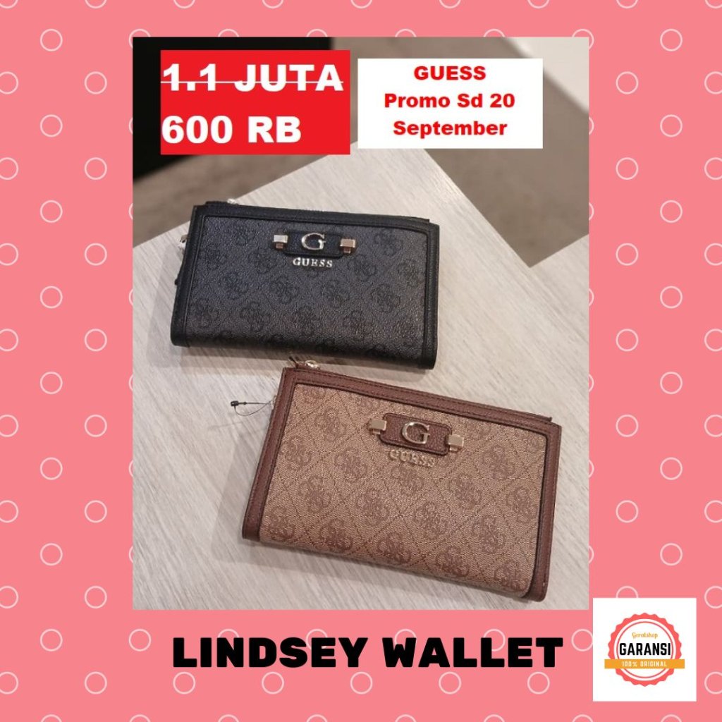 Dompet Guess seri LAUREL SLG SMALL 100% Original Store