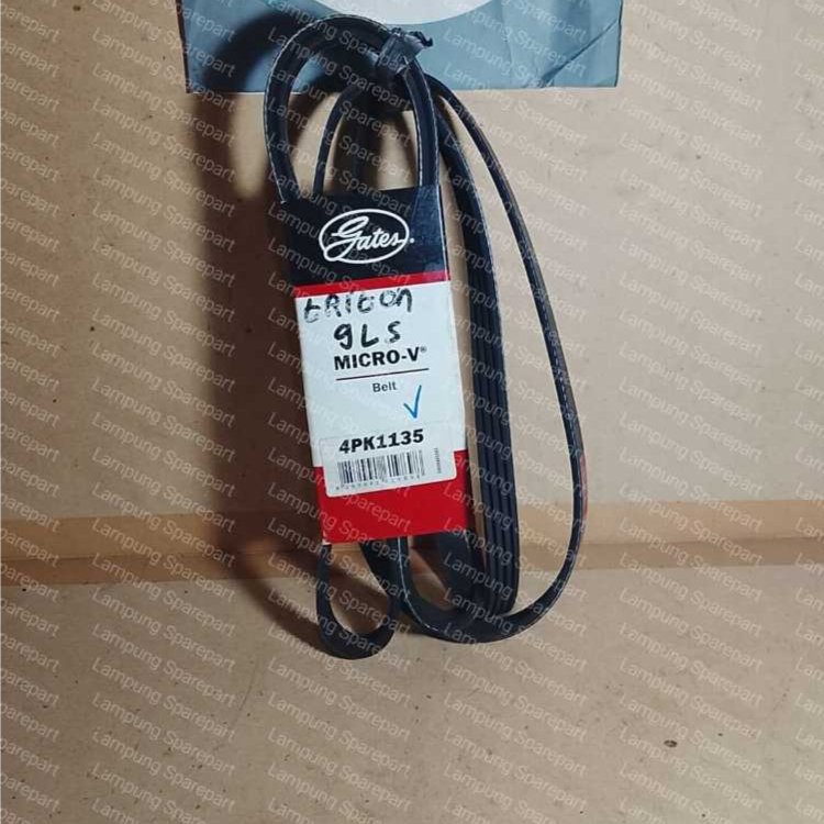 Tali Kipas V-Belt Fan Belt Bando 4PK1135 Mitsubishi Triton 2.5 2007-2015 Premium Quality
