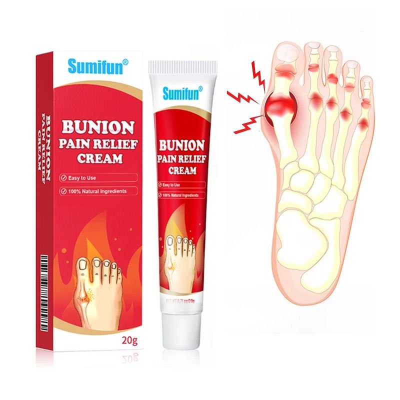 Sumifun Bunion Pain Relief Cream / Salep pereda nyeri bunion, sendi dan otot 20g