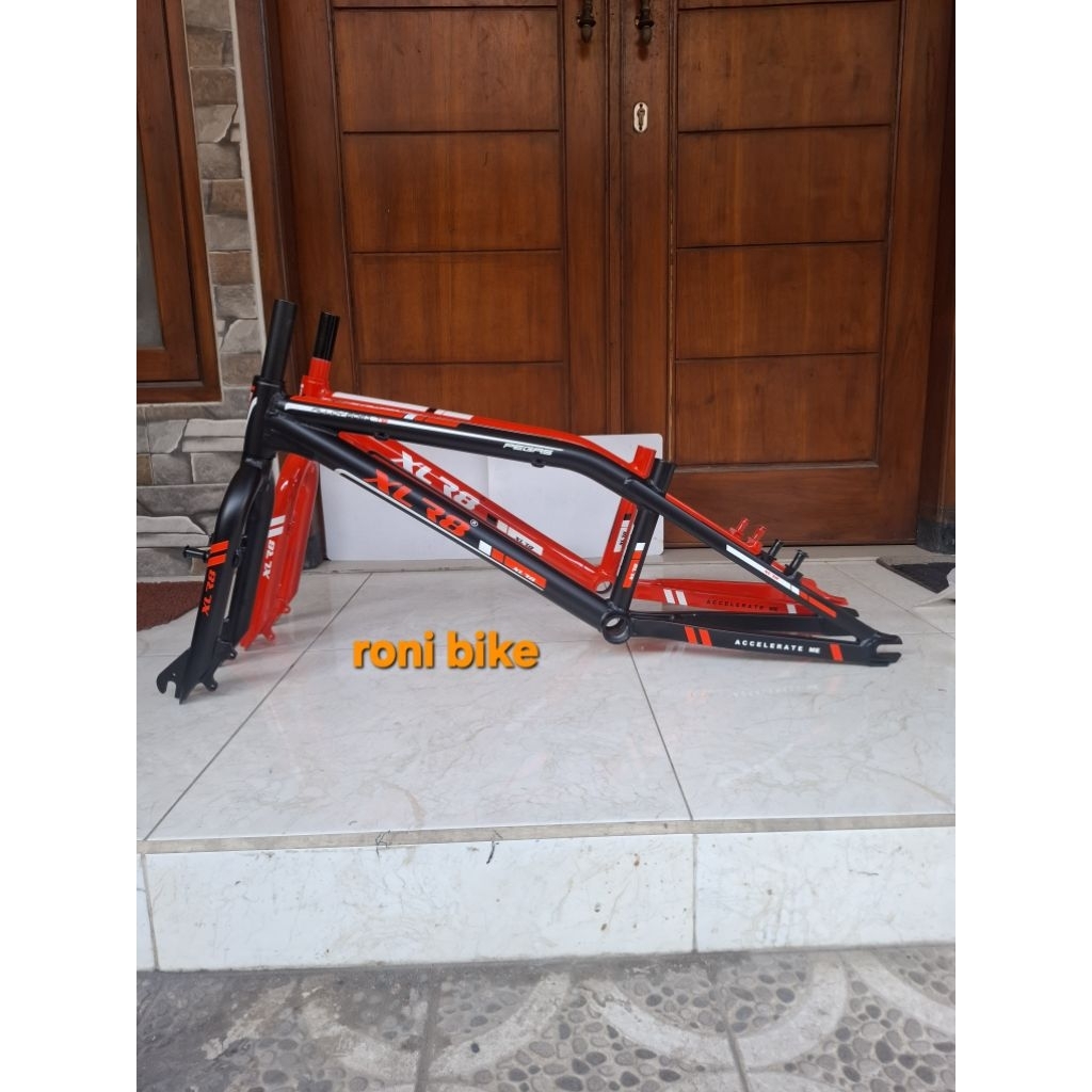 Frame BMX XLR8 frame+fork alloy ovesize