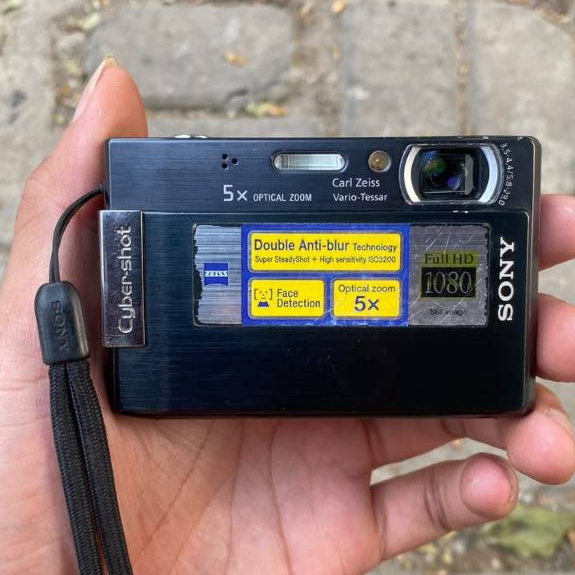 KAMERA POCKET DIGICAM SONY CYBERSHOT DSC T100 SIAP PAKAI