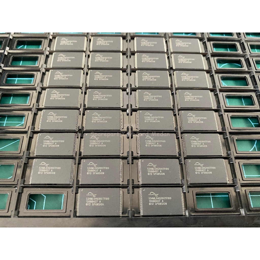 IC NAND FLASH ROM PSR S950 S34ML04G100TF100 - 100% ORIGINAL (TINGGAL PASANG)